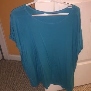 Turquoise Piko shirt